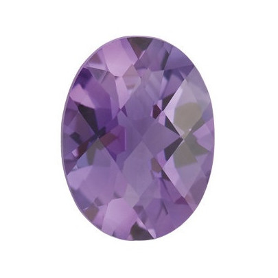 Ametyst ovál 9 x 7 mm 1,7ct Checkerboard cut AMOCAPU-9 2