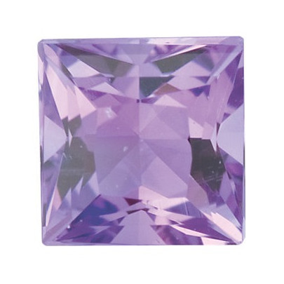 Ametyst štvorec 2,5 x 2,5 mm 0,094ct Princess cut AMPPBPU-2,5 2