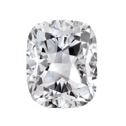 Briliant biely antický štvorec 2 x 2 mm 0,08ct Fazetovaný BIVFSI2G-2 2