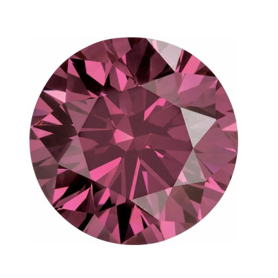 Prírodný diamant rúžový okrúhly briliant 5,2 mm 0,5ct Diamantový BIRDR10RO-5,2 2