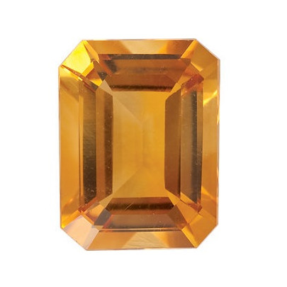 Citrín emerald 12 x 10 mm 5,93ct Fazetovaný CNEFAAYL-12 2