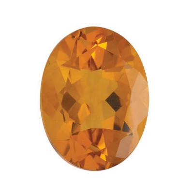 Citrín ovál 14 x 12 mm 8,05ct Fazetovaný CNOFAAYL-14-2 2
