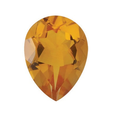 Citrín slza 12 x 8 mm 2,78ct Fazetovaný CNXFAAYL-12 2