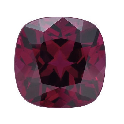 Granát rhodolit antický štvorec 8 x 8 mm 2,75ct Fazetovaný GRVFAARP-8 2