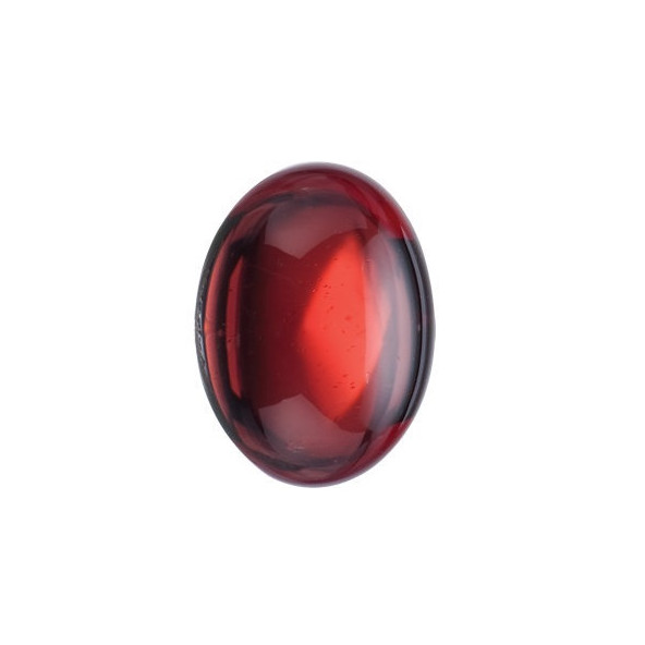 Granát mozambik ovál 12 x 10 mm 7,47ct Kabošon GROKAAS-12