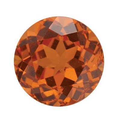 Granát spessartit okrúhly 4,5 mm 0,5ct Fazetovaný GRRFAAOR-4,5 2