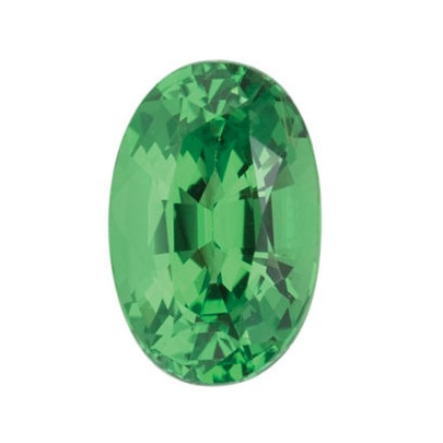 Granát tsavorit ovál 7 x 5 mm 0,92ct Fazetovaný GROFAAGR-7 2