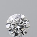 Prírodný diamant okrúhly briliant, SI2, H, 0,5ct, GIA