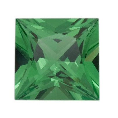 Granát tsavorit štvorec 1,75 x 1,75 mm 0,046ct Princess cut GRPPAAAGR-1,75 2