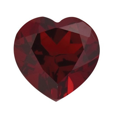 Granát mozambik srdce 3 x 3 mm 0,13ct Fazetovaný GRHFAAS-3 2
