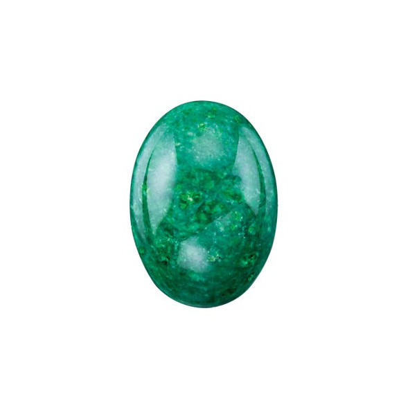 Jadeit ovál 18 x 13 mm 17,13ct Kabošon JTOKSGR-18
