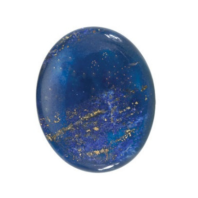 Lapis lazuli ovál 12 x 10 mm 4,16ct Kabošon LLOKSSP-12 2