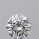 Prírodný diamant okrúhly briliant, SI2, H, 0,5ct, GIA