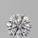 Prírodný diamant okrúhly briliant, SI2, H, 0,5ct, GIA