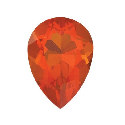 Opál Mexický ohnivý slza 8 x 5 mm 0,57ct Fazetovaný OPXFAAFO-8 2