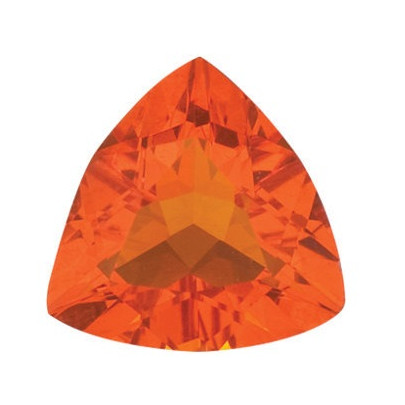 Opál Mexický ohnivý trillion 6 x 6 mm 0,48ct Fazetovaný OPTFAAFO-6 2