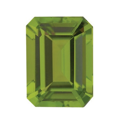 Peridot emerald 6 x 4 mm 0,66ct Fazetovaný PEEFAAPE-6 2