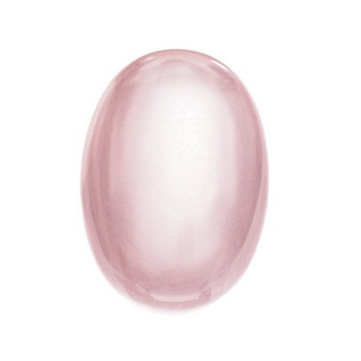 Quartz rose-ruženín ovál 16 x 12 mm 10,5ct Kabošon KROKSRO-16 2