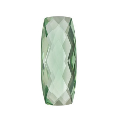 Quartz zelený antický cushion 30 x 10 mm 18,85ct Double-sided Checkerboard cut KRUOAAGR-30 2