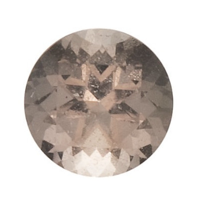 Quartz smoky-záhneda okrúhly 1 mm 0,004ct Fazetovaný SW KRRIFBR-1 2