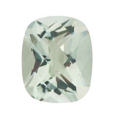 Quartz zelený antický cushion 9 x 7 mm 1,88ct Checkerboard cut KRUCAGR-9 2