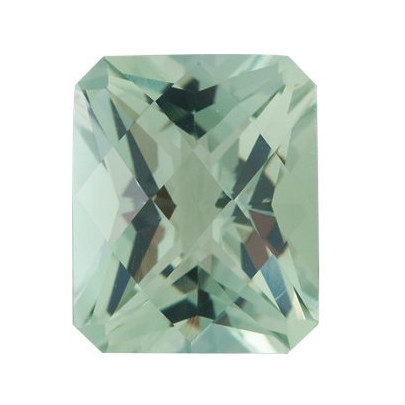 Quartz zelený emerald 12 x 10 mm Checkerboard cut KRECAGR-12 2