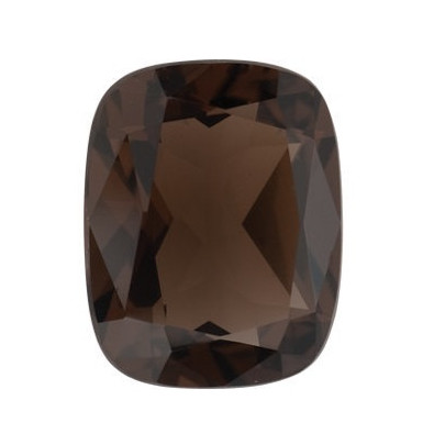 Quartz smoky-záhneda antický cushion 12 x 10 mm 5,02ct Fazetovaný KRUFAABR-12 2