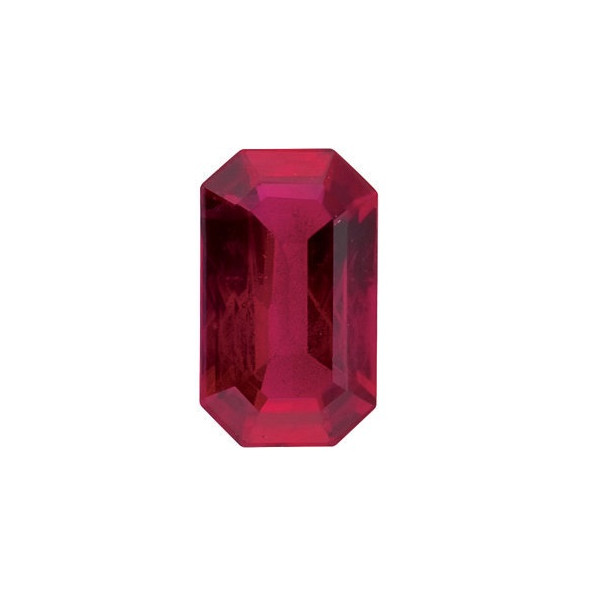 Rubín emerald 5 x 3 mm 0,36ct Fazetovaný RBEFBRB-5