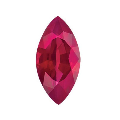 Rubín markíz 5 x 2,5 mm 0,19ct Fazetovaný RBMFAARB-5-1 2