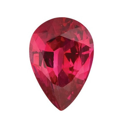 Rubín slza 6 x 4 mm 0,52ct Fazetovaný RBXFARB-6 2