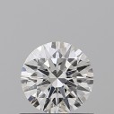 Prírodný diamant okrúhly briliant, SI2, H, 0,5ct, GIA