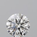 Prírodný diamant okrúhly briliant, SI2, H, 0,5ct, GIA