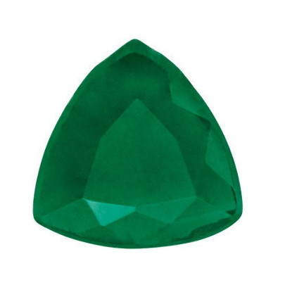 Smaragd trillion 5 x 5 mm 0,4ct Fazetovaný SGTFAAGR-5 2