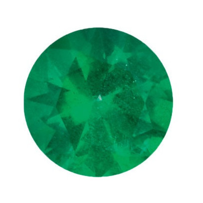 Smaragd okrúhly 3,5 mm 0,17ct Fazetovaný SGRFAAGR-3,5 2