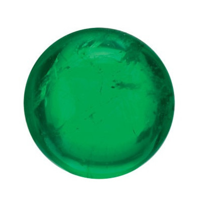 Smaragd okrúhly 2,5 mm 0,09ct Kabošon SGRKAAGR-2,5 2