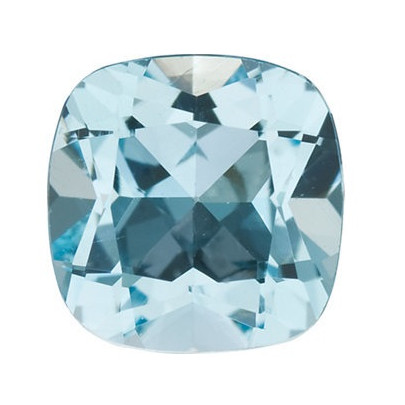 Topás Sky Blue antický štvorec 5 x 5 mm 0,659ct Fazetovaný TPVFAASY-5 2