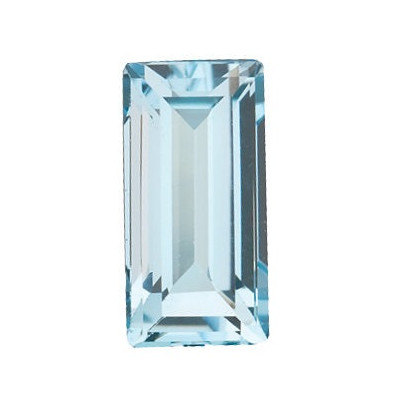 Topás Sky Blue rovná bageta 4 x 2 mm 0,14ct Fazetovaný TPBFAASY-4 2