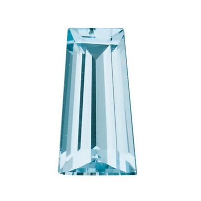Topás Sky Blue zúžená bageta 4 x 2 mm 0,12ct Fazetovaný TPZFAASY-4 2