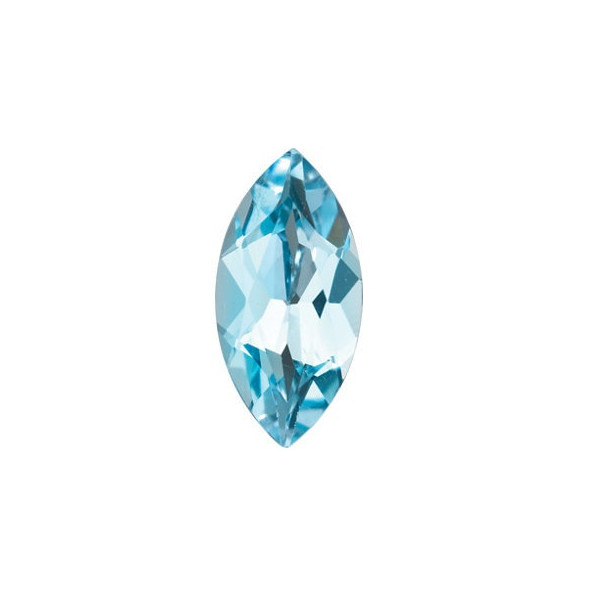 Topás Sky Blue markíz 12 x 6 mm 2,15ct Fazetovaný TPMFAASY-12