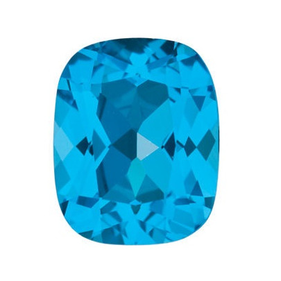 Topás Swiss Blue antický cushion 10 x 8 mm 3,5ct Fazetovaný TPUFAASB-10 2