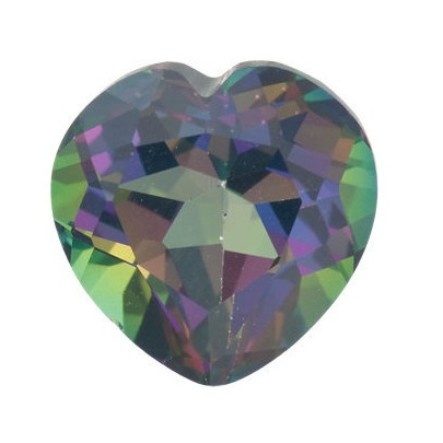 Topás Green mystic srdce 5 x 5 mm 0,57ct Fazetovaný TPHFAAGR-5 2