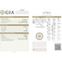 Prírodný diamant okrúhly briliant, SI2, H, 0,5ct, GIA