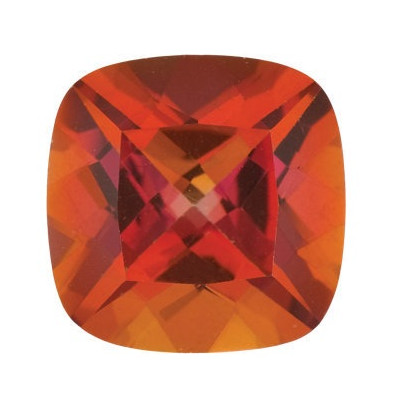 Topás Sunrise mystic antický štvorec 8 x 8 mm 2,5ct Fazetovaný TPVFAASU-8 2