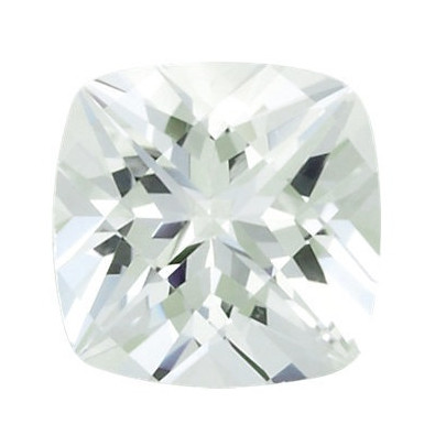 Topás biely antický štvorec 7 x 7 mm 1,91ct Checkerboard cut TPVCFC-7 2