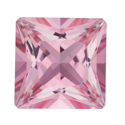 Topás Baby Pink passion štvorec 5 x 5 mm 0,8ct Princess cut TPPPFBP-5 2