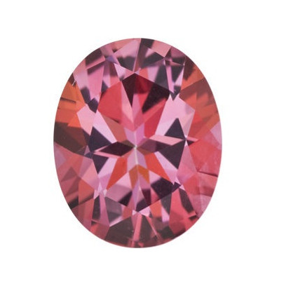 Topás Pink passion ovál 12 x 10 mm 6ct Fazetovaný TPOFFPK-12 2