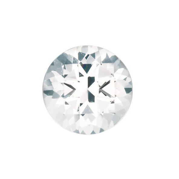 Topás biely okrúhly 1,25 mm 0,008ct Fazetovaný SW TPRIFC-1,25 Topás biely okrúhly 1,25 mm 0,008ct Fazetovaný SW TPRIFC-1,25