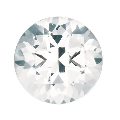 Topás biely okrúhly 1,8 mm 0,024ct Fazetovaný SW TPRIFC-1,8 2