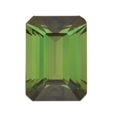 Turmalín Zelený emerald 6 x 4 mm 0,57ct Fazetovaný TUEFAAGR-6 2