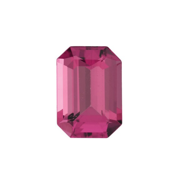 Turmalín ružový emerald 7 x 5 mm 1,1ct Fazetovaný TUEFAARO-7